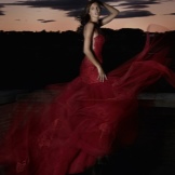 Wedding dress from alessandro angelozzi red