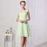 ชุดเดรส Lime Bando สำหรับสาวผอม