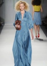 Gabi na damit mula sa Jenny Packham shirt type