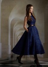 New Year's Evening Blue Dress