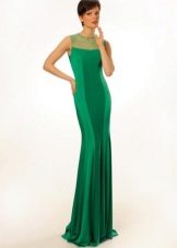 ชุดราตรีจาก Oksana สีเขียวลอย