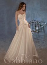 Váy cưới với corset từ bộ sưu tập Những mong muốn bí mật từ gabbiano