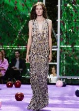 Evening dress from Dior 2016 to the floor