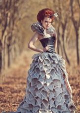 Newspaper gown