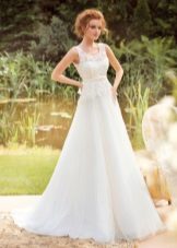 Wedding dress from the collection of Sole Mio with lace