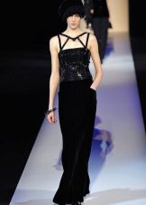 Váy nhung đính sequin
