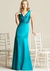 Turquoise dress