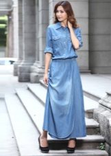 Áo sơ mi sàn denim