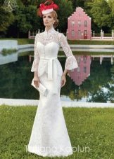 ชุดแต่งงานจาก Tatiana Kaplun จาก Lady of Collection คุณภาพด้วยแขนยาว