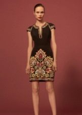 Dress with a print