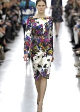 Colored midi dress