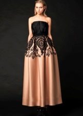ชุดเดรส A-Line สีดำ