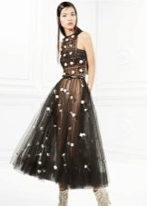 Cocktail dress mula sa organza ni Yolan Chris