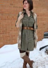 Safari dress at outerwear dito