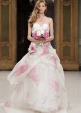 Dress with floral print