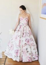 Dress with floral print