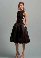 Midi balloon dress