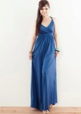 The dress is blue
