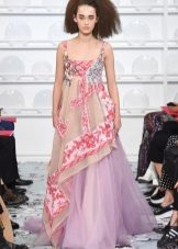 Empire dress from Schiaparelli with straps