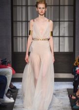 Greek dress from Schiaparelli translucent
