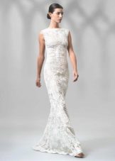 White lace dress