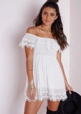 Đầm cotton bằng polyester