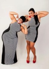 Dress in a checkerboard for full