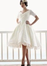 50 'Tam giác cổ áo cưới ngắn tay áo cưới
