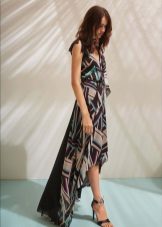 Summer dress high-low