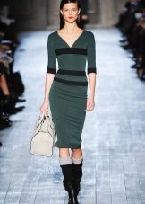 Midi jersey dress