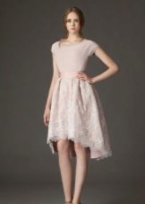 Mataas na Mababang Jersey Dress