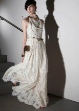 Ăn mặc theo phong cách ren cưới boho