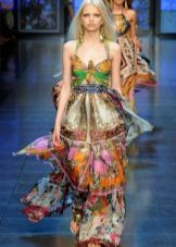 Quần lửng boho từ một chiếc khăn