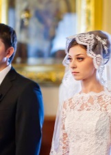 ผ้าพันคอกับชุดแต่งงาน