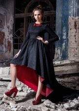 Shoe to black dress