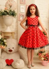 Váy đậu a-Elegant thanh lịch cho bé gái