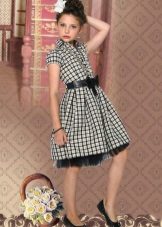Dress short for a girl of 11 years