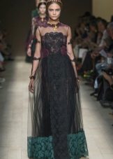 váy organza kết hợp