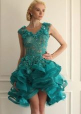 đầm organza váy organza