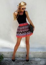 Skirt mini para sa tag-init