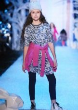 เสื้อกันหนาวชุดฤดูหนาวพิมพ์สำหรับสาว ๆ