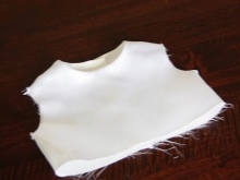Bautismal dress bodice