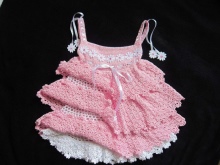 โครเชต์ sundress โครเชต์