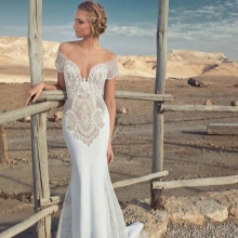 Zoog Wedding Dress With Lace Top