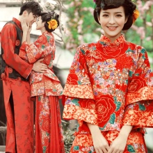 ชุดแต่งงานแบบจีน