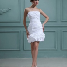 Bustier Short Wedding Dress