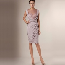 Empire jersey dress