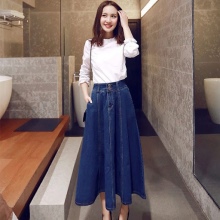 กระโปรงยาวครึ่งผืนสำหรับสาว ๆ
