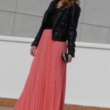 chiffon pleated pleated