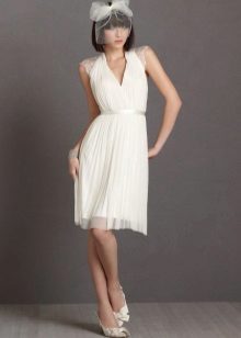 Váy cưới ngắn tay